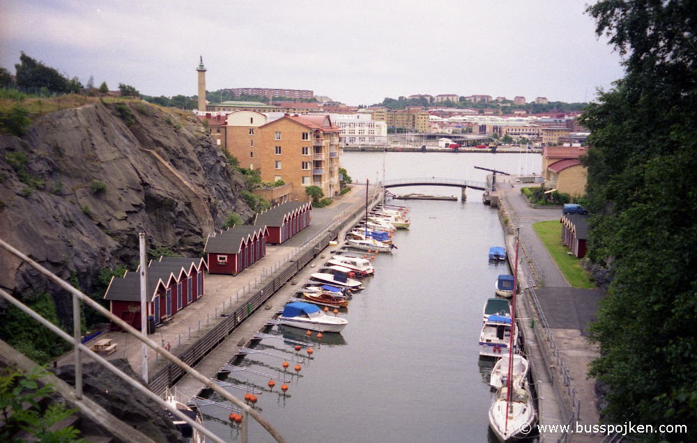 Lindholmen shipyard.