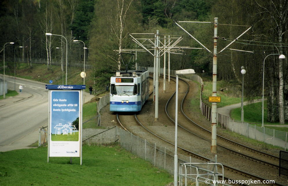 GS M31 332 in Kortedala in 2004.