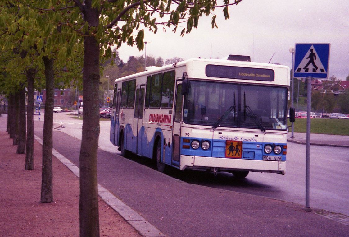 Uddevalla omnibus 79, Kampenhof in 1999.