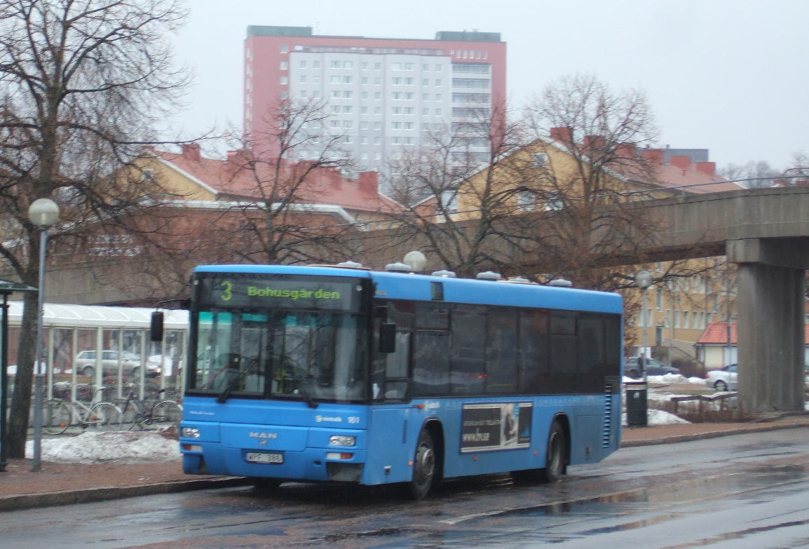 Uddevalla 161, route 3.